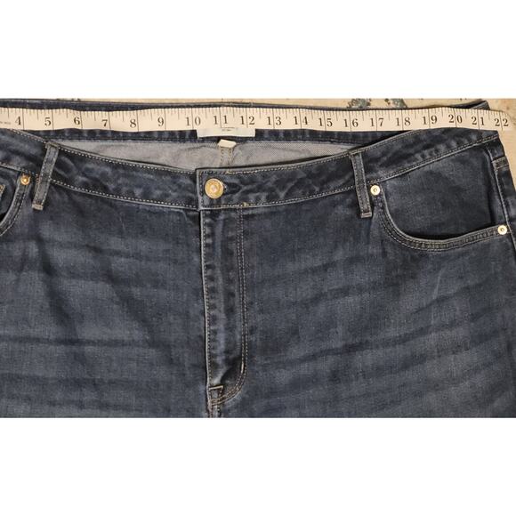 Seven 7 Womens Loose Straight Fit Jeans Size 20W measures 42Wx30.5L EUC - Picture 3 of 11